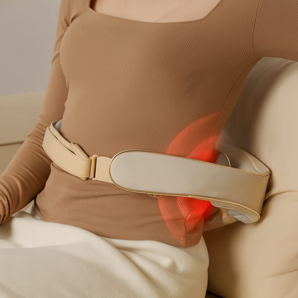 Massaggiatore elettrico senza fili Shiatsu impastante 6D per collo, spalle, schiena, gambe e vita per un sollievo mirato dal dolore