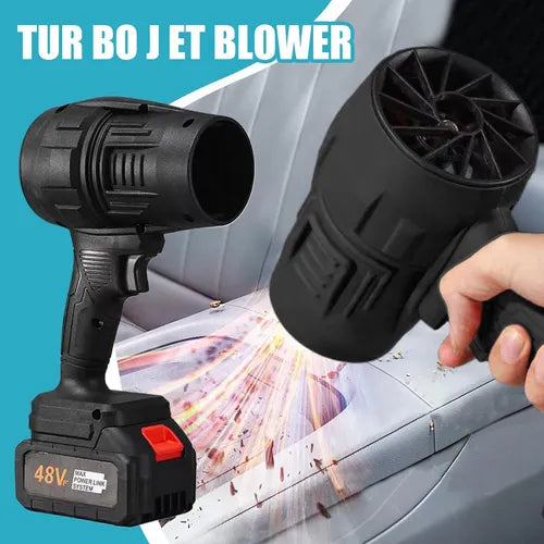 Lightweight Electric Cordless 300000RPM Handheld Leaf Blower Included Charger for Patio Cleaning Lawn Care