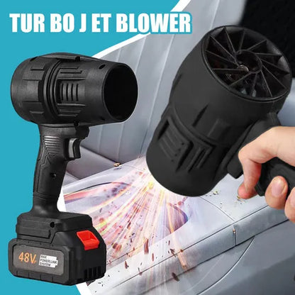 Lightweight Electric Cordless 300000RPM Handheld Leaf Blower Included Charger for Patio Cleaning Lawn Care