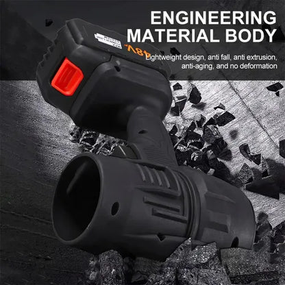Lightweight Electric Cordless 300000RPM Handheld Leaf Blower Included Charger for Patio Cleaning Lawn Care