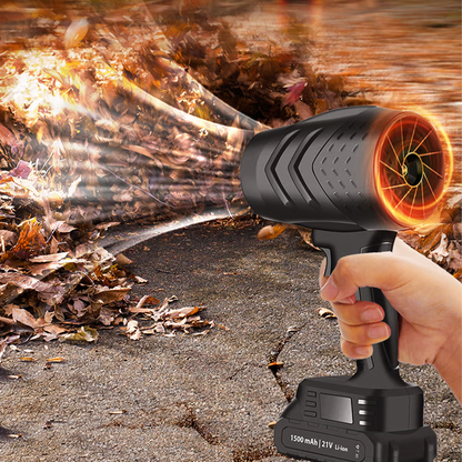 Lightweight Electric Cordless 300000RPM Handheld Leaf Blower Included Charger for Patio Cleaning Lawn Care