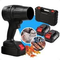 Lightweight Electric Cordless 300000RPM Handheld Leaf Blower Included Charger for Patio Cleaning Lawn Care